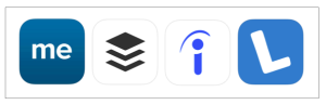 icons for About.me, Buffer, Indeed, & Lanyrd