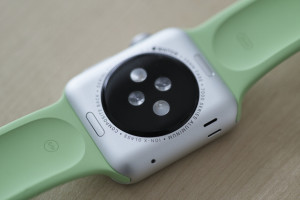 reverse side of Apple Watch