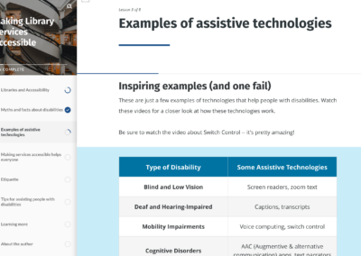 Examples of assistive technologies