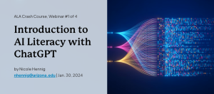 Introduction to AI Literacy with ChatGPT