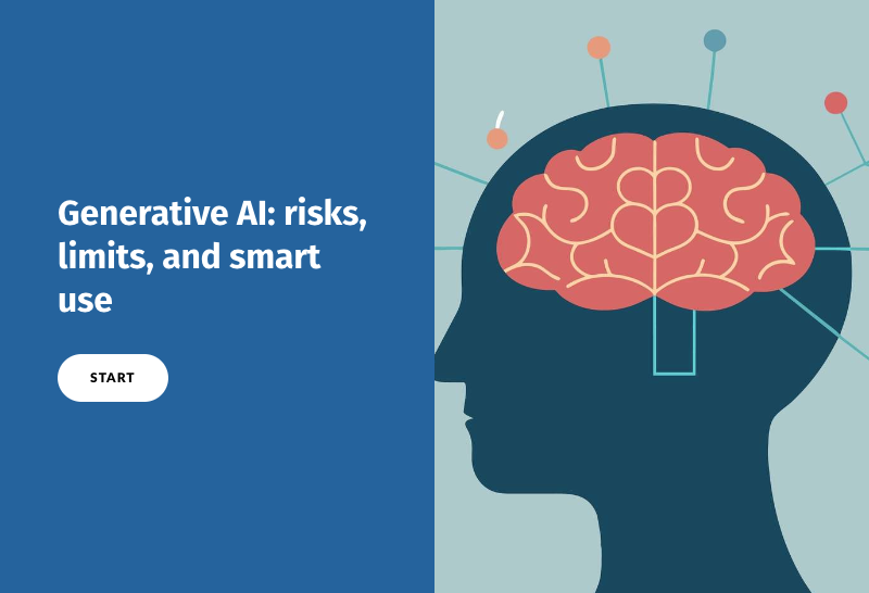 3-smartuse Generative AI: risks, limits, and smart use